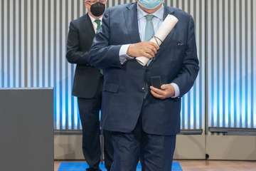 Ceremonia de entrega de Honores y Distinciones 2021 del Cabildo de Gran Canaria/TA.